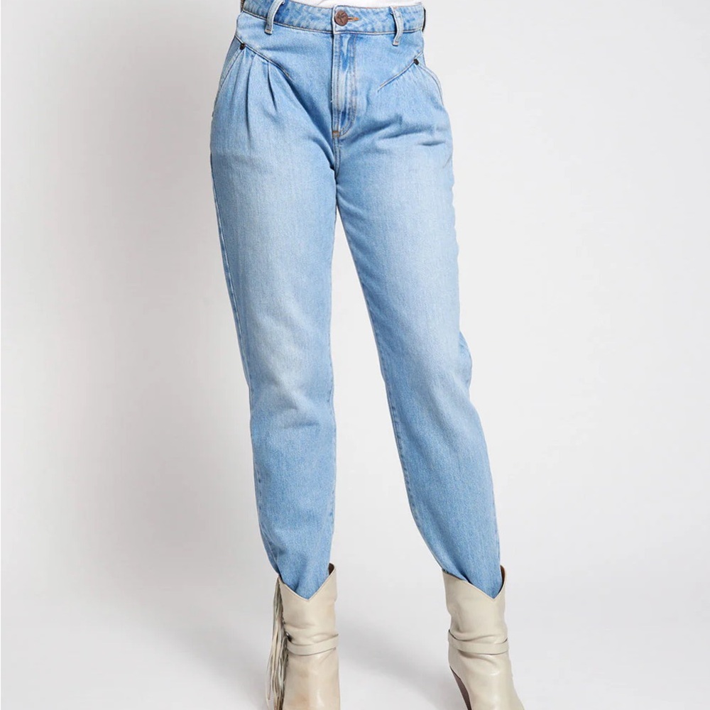 One Teaspoon Streetwalkers High Waist Straight Leg Trouser Denim Women’s 25